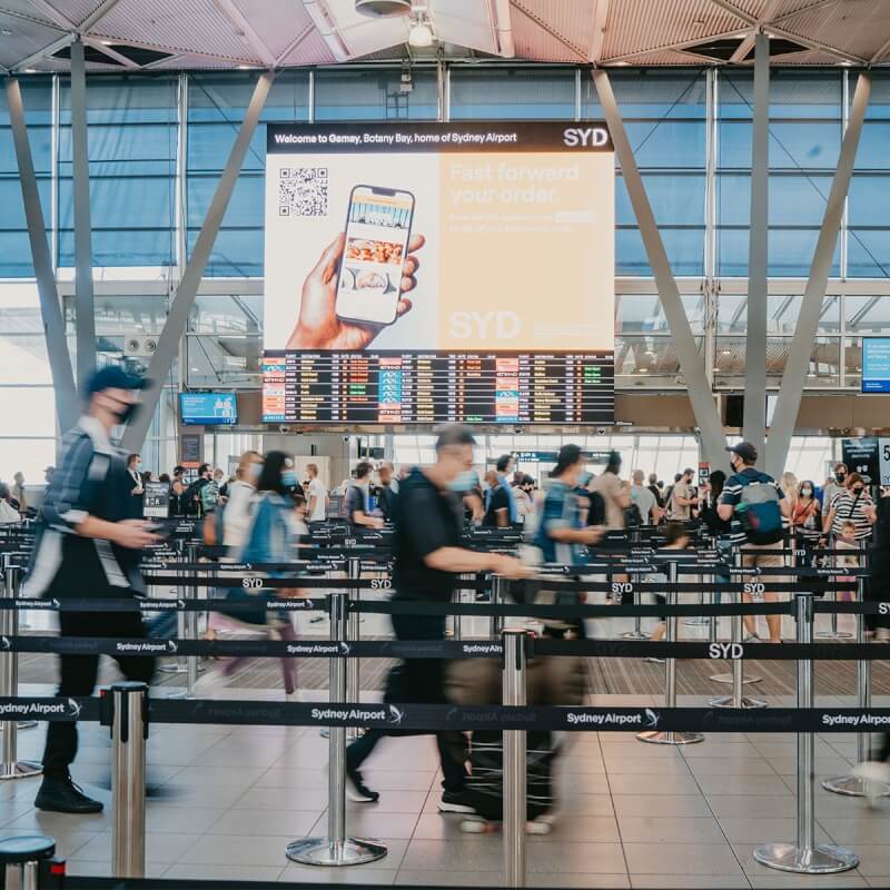 圖為雪梨國際機場。（圖取自facebook.com/SydneyAirport）