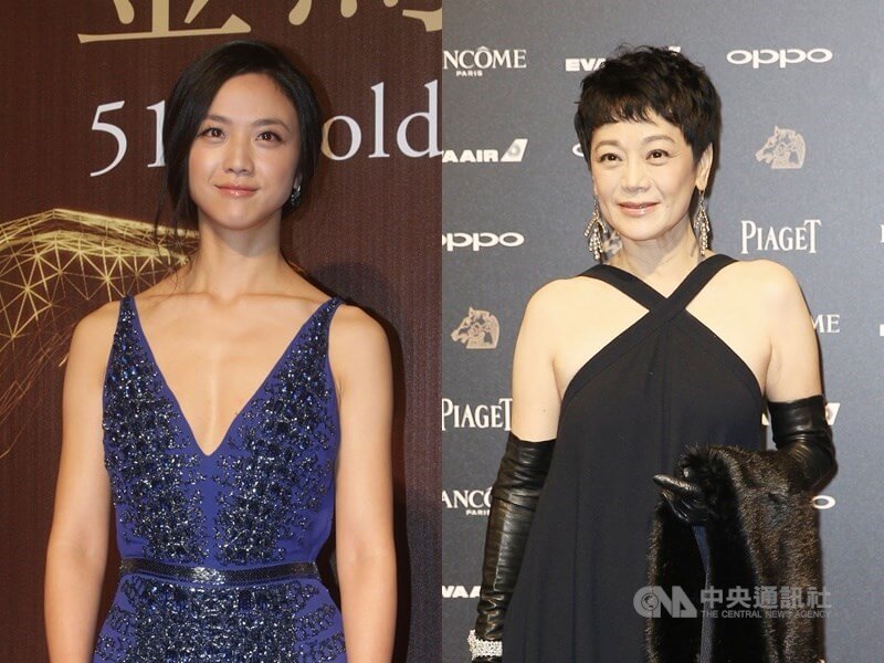第16屆亞洲電影大獎6日公布入圍名單，最佳女主角獎由影后張艾嘉（右）和湯唯（左）等人角逐。（中央社檔案照片）