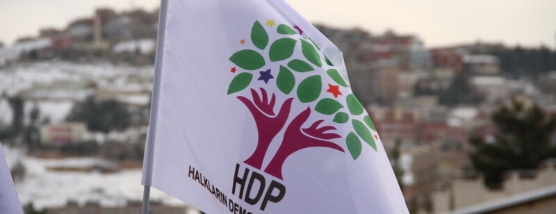 土耳其憲法法院以8票對7票裁定暫時凍結人民民主黨的帳戶。（圖取自人民民主黨網頁hdp.org）
