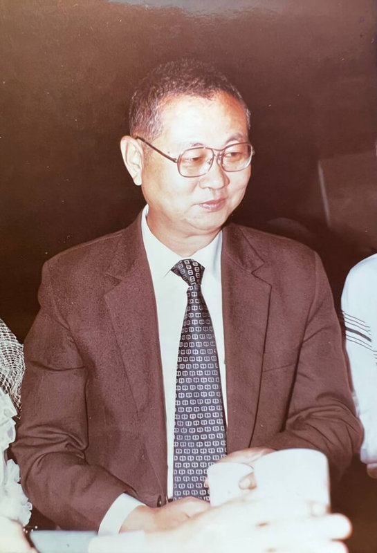 國立成功大學中文系退休教授于維杰2022年12月31日在家中辭世，享耆壽93歲。（成功大學提供）中央社記者張榮祥台南傳真  112年1月12日