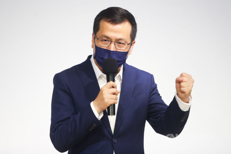 前國民黨台北市議員羅智強10日宣布參選台北市大安區立委。（中央社檔案照片）