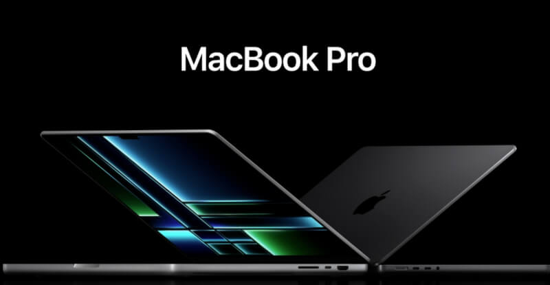 蘋果公司今年1月發表搭載新一代系統單晶片M2 Pro和M2 Max的MacBook Pro筆記型電腦。（圖取自蘋果官方網頁apple.com）