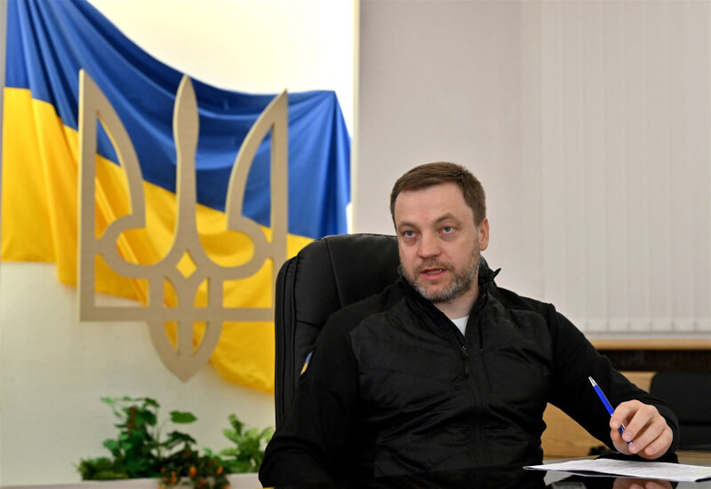 烏克蘭內政部長莫納斯提爾斯基18日在首都基輔外一起令人震驚的直升機墜毀事故中身亡。（路透社）