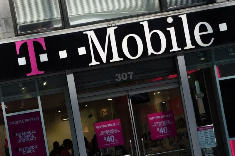 美國第3大電信業者T-Mobile 19日表示，正在調查涉及3700萬個後付費和預付帳戶資料外洩的事件。（路透社）