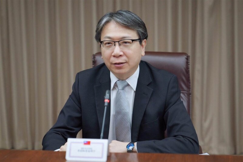 國安局長陳明通已向總統請辭，由外交部次長蔡明彥（圖）接任。（外交部提供）