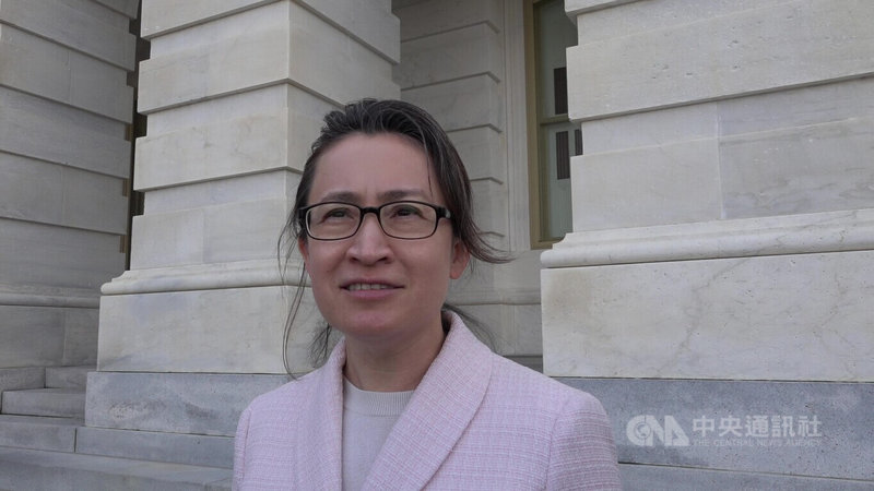 駐美代表蕭美琴美東時間1日被目擊前往美國聯邦眾議院議長麥卡錫辦公室拜會。她表示，今天沒有特別規劃討論麥卡錫訪台議題，駐美處與所有關心台灣的議員、願意支持台灣的好朋友辦公室一向維持緊密溝通。中央社記者江今葉華盛頓攝 112年2月2日