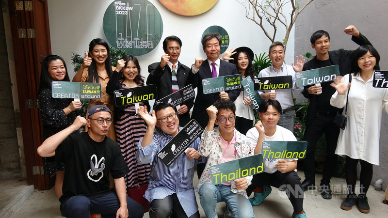 曼谷設計週（Bangkok Design Week）4日將登場，文化部邀多位常駐在泰國或和泰國有淵源的台灣創作者以及和台灣有淵源的泰國創作者以「凝視」為主題共同展出藝術作品。中央社記者呂欣憓曼谷攝  112年2月3日