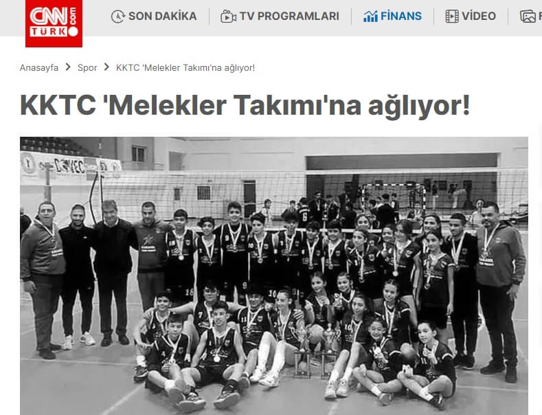 北賽普勒斯土耳其馬阿里夫學校排球隊前往阿德亞曼參賽，不幸遭遇土敘強震，39人客死異鄉。（圖取自CNN土耳其網頁cnnturk.com）