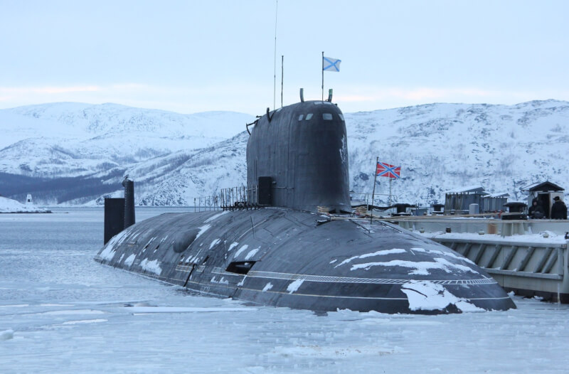 圖為俄羅斯海軍亞森級核子潛艦。（圖取自維基共享資源；作者Mil.ru，CC BY 4.0）