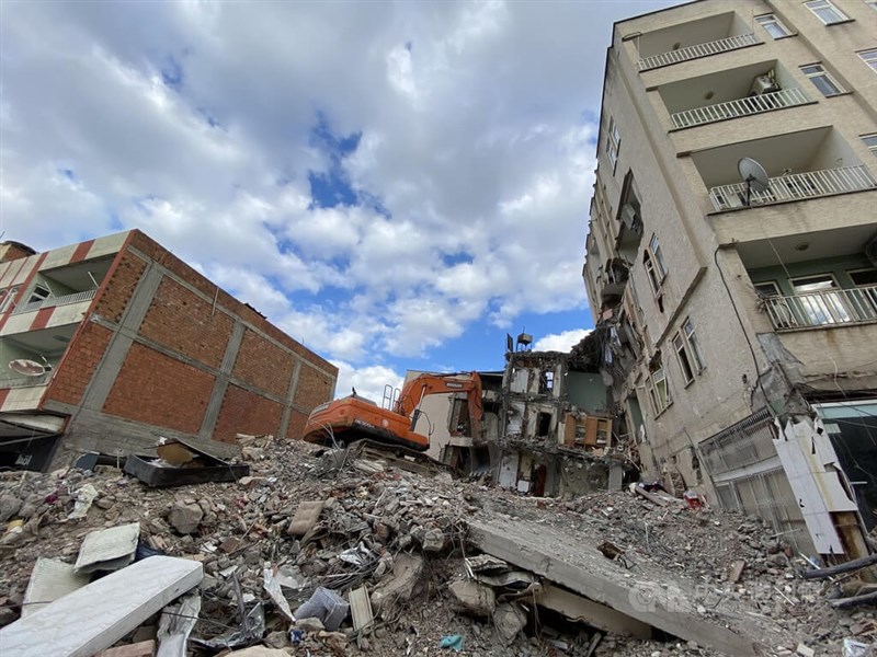 土耳其東南部與敘利亞接壤地區2月6日發生規模7.8強震，造成數萬家庭破碎，無數人生從此改寫。圖攝於2月11日。中央社記者鍾佑貞阿德亞曼攝 112年2月16日