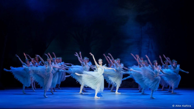 烏克蘭聯合芭蕾舞團4月訪台，決定全面停演「天鵝湖」，改推芭蕾舞作精華。圖為芭蕾舞劇「吉賽兒」劇照。（聯合數位文創，Altin Kaftira提供）中央社記者趙靜瑜傳真  112年3月3日