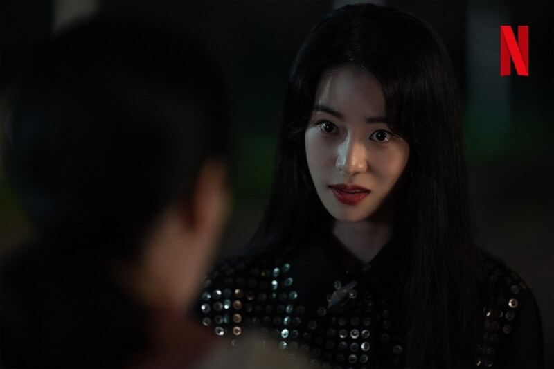 林知衍在韓劇「黑暗榮耀」飾演反派的霸凌者「朴涎鎭」。（圖取自instagram.com/netflixkr）