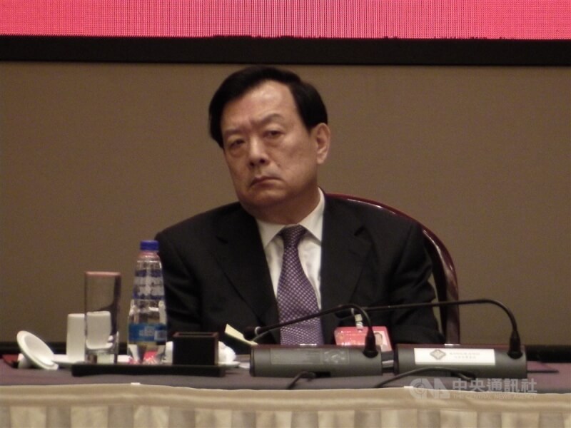 圖為中國港澳辦主任夏寶龍。（中央社檔案照片）