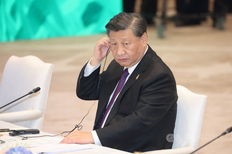 前美國情報官員指出，中國國家主席習近平企圖讓明年的台灣總統選舉朝有利北京的方向傾斜。（中央社檔案照片）
