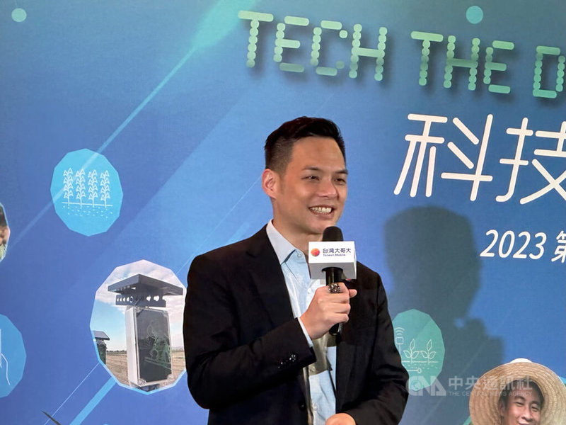 台灣大哥大總經理林之晨29日出席「Tech The Dreamers科技‧夢想+」第2屆成果發表會。中央社記者吳家豪攝 112年3月29日