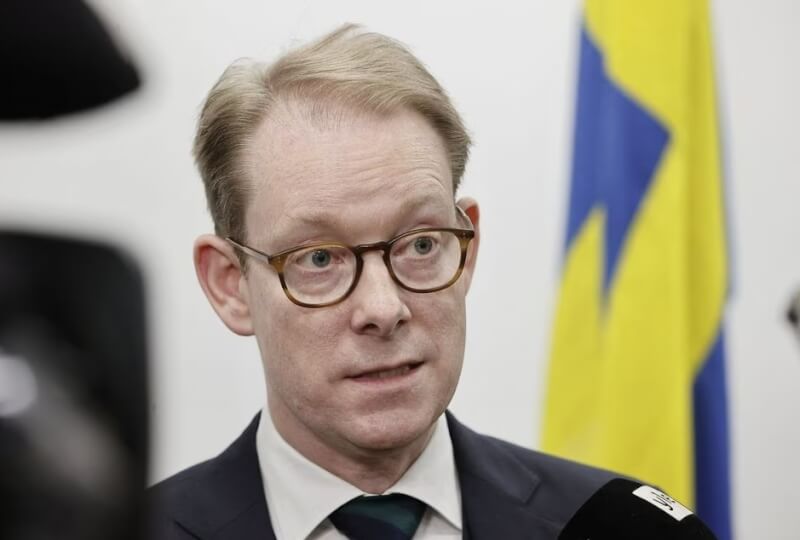 圖為瑞典外交部長比爾史特龍。（路透社）