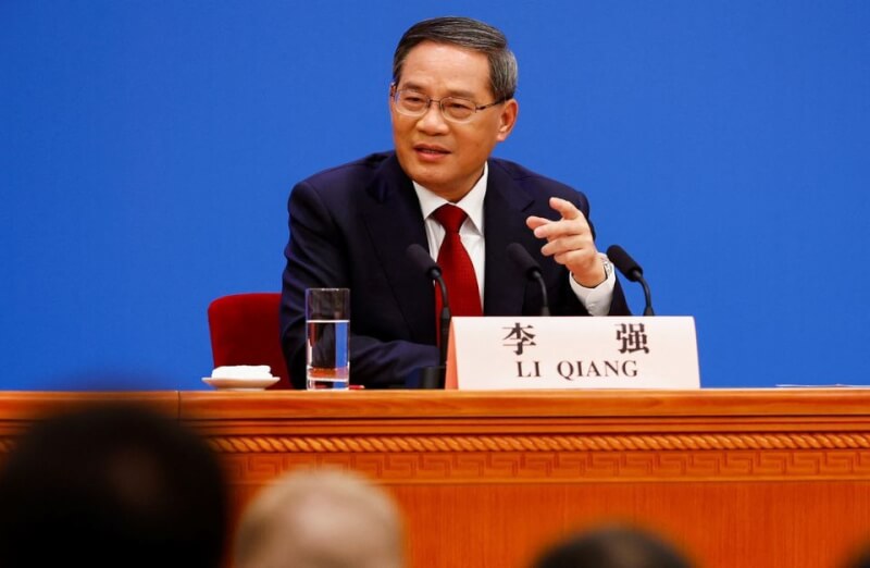 中國外交部今天宣布，中國國務院總理李強將於5至8日出席在印尼舉行的第18屆東亞峰會。（路透社）
