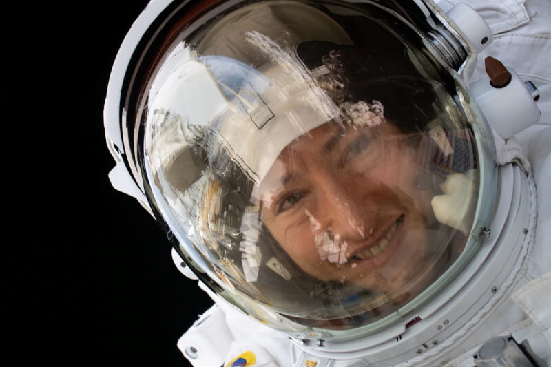 科克將是首批進入太空深處探險的女性太空人。（圖取自flickr；作者：NASA，CC BY-NC-ND 2.0）