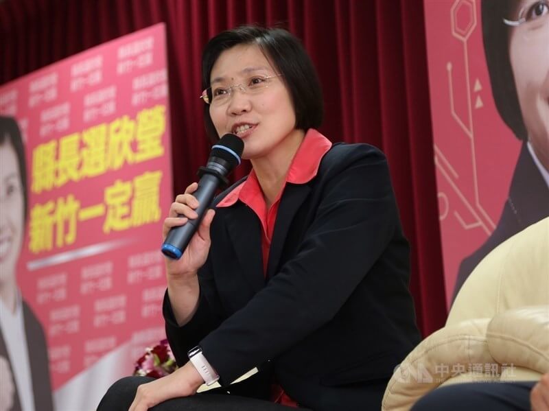 國民黨現任立委林為洲將支持徐欣瑩（圖）參選立委。（中央社檔案照片）