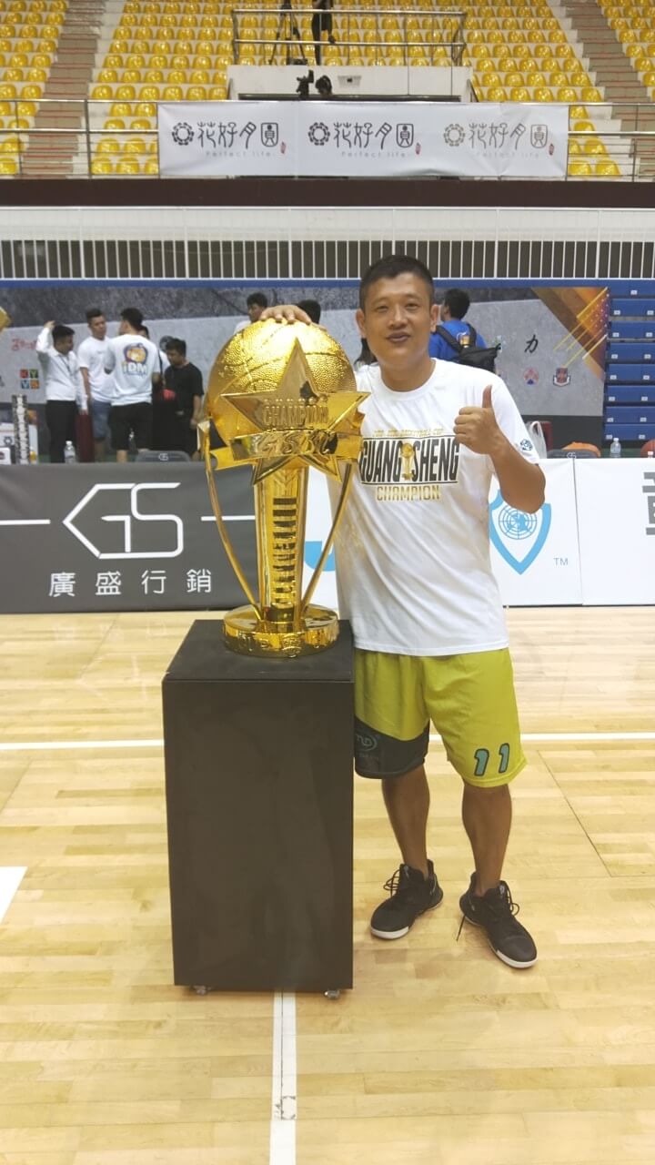 曾拿下超SBL三分球大賽冠軍的王男桂在國道車禍身亡。（圖取自facebook.com/wang.gui.1）