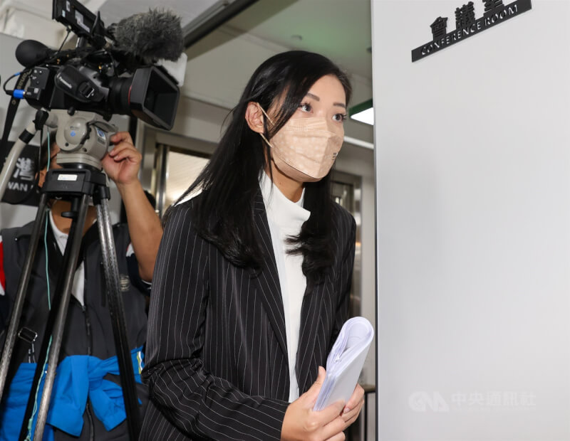 新竹市長高虹安涉詐領助理費案，台北地檢署28日再度以被告身分傳喚高虹安到案，目前正在偵訊中。（中央社檔案照片）