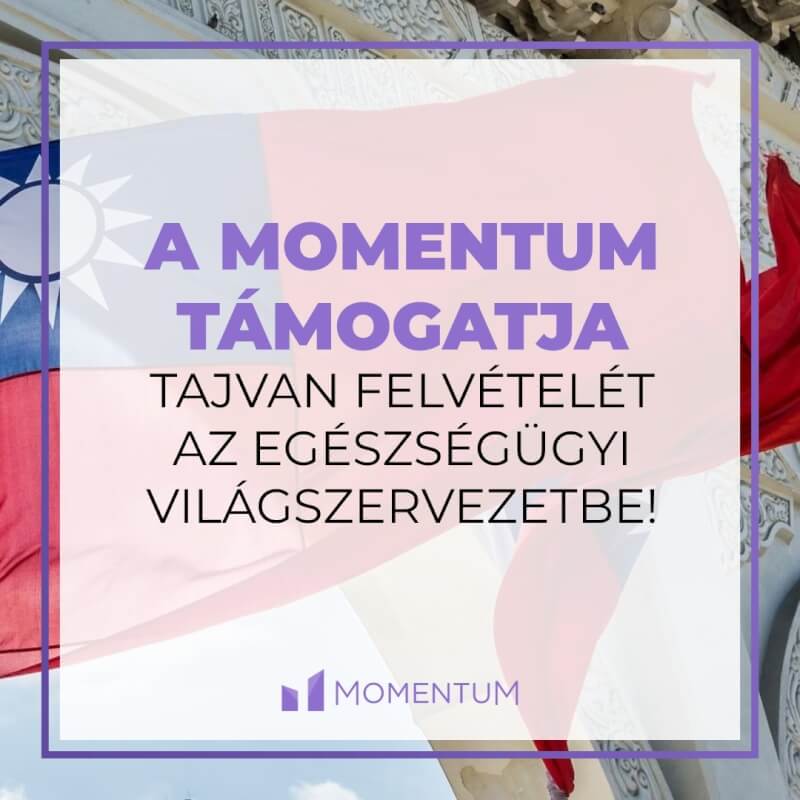 匈牙利動能黨28日發表聲明，支持台灣成為世界衛生組織會員。（圖取自facebook.com/momentum.mozgalom）
