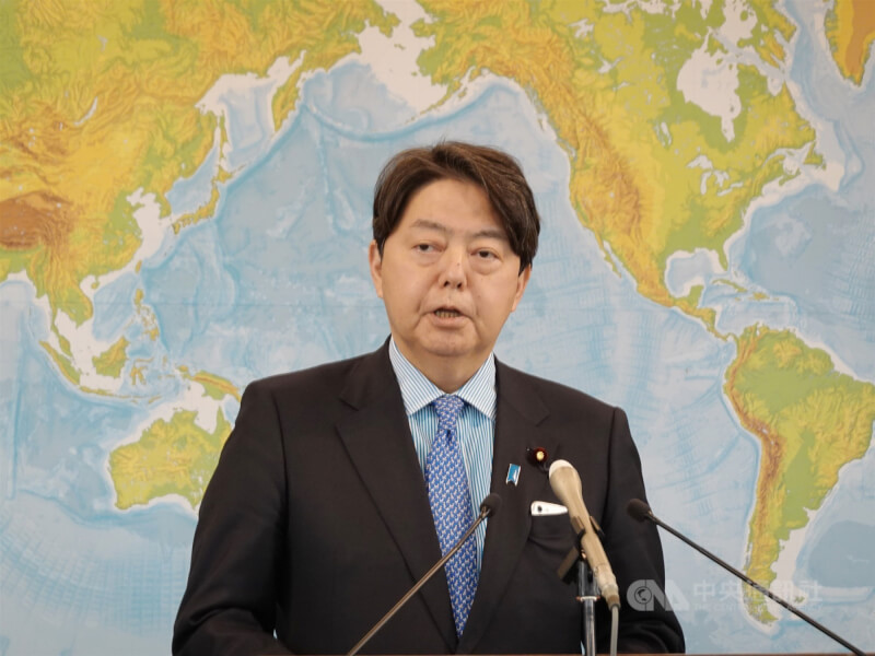 日本外務大臣林芳正（圖）10日證實，日本正與北大西洋公約組織（NATO）討論開設北約首個亞洲聯絡辦事處。（中央社檔案照片）