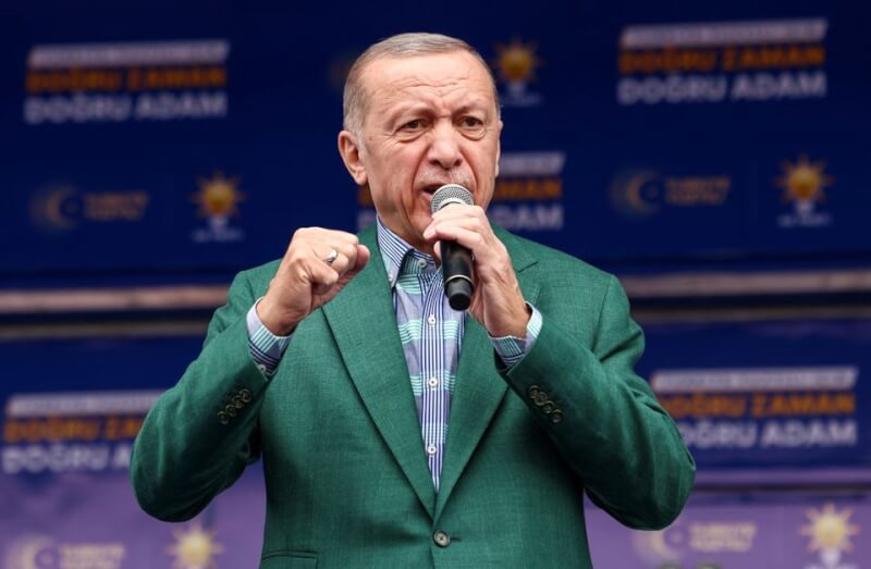 現任土耳其總統艾爾段。（路透社）