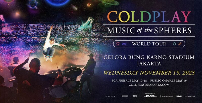 英倫天團Coldplay11月15日將至雅加達開唱。（圖取自Coldplay印尼演唱會網頁coldplayinjakarta.com）