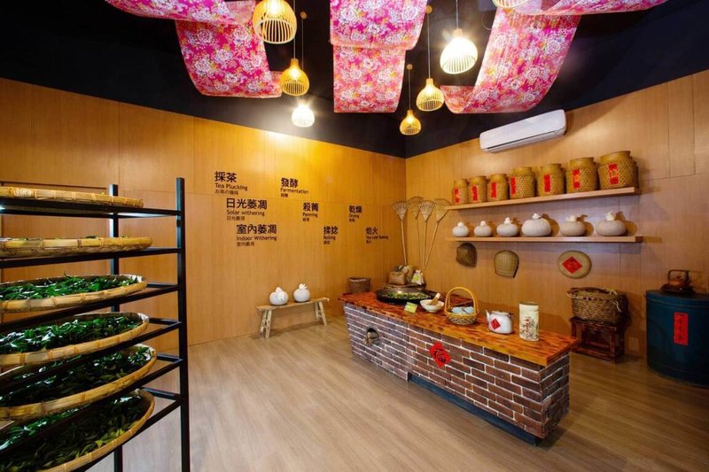 松柏嶺遊客中心位於八卦山風景區,館內擁有全台唯一獨具特色的「茶薰六覺」體驗。此次參加交通部觀光局舉辦的「觀光亮點獎」文化類評選。(參山處提供)中央社記者趙麗妍傳真 112年5月17日