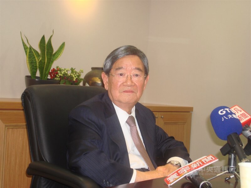 台塑22日公告，最高顧問李志村逝世，享壽88歲。（中央社檔案照片）