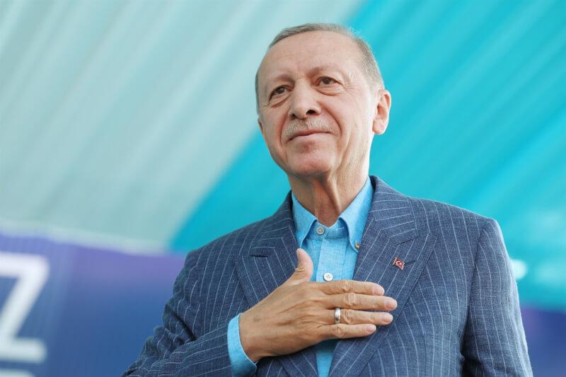 土耳其總統艾爾段29日在歷史性決選中勝出，將任期延續到2028年。（圖取自facebook.com/RTErdogan）