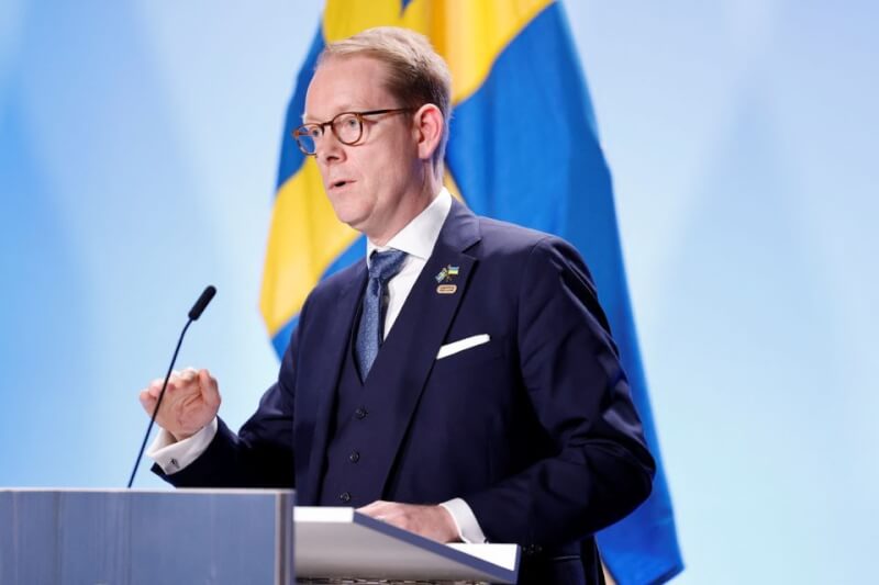 圖為瑞典外交部長比爾史特龍。（TT News Agency/via 路透社）