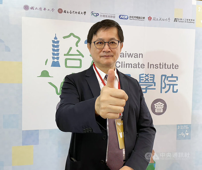 和碩董事長童子賢（圖）5日重申能源「黃金比例」，認為台灣可以借鏡美國模式，也就是以核能調和成本、空污、減碳的平衡架構。中央社記者江明晏攝 112年6月5日