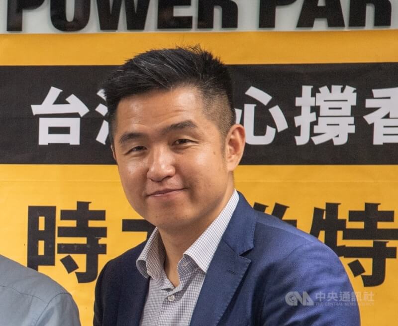 曾代表時代力量參選台北市議員的劉仕傑遭影射涉及性騷。（中央社檔案照片）