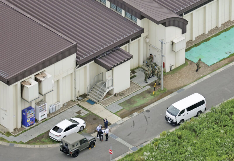 日本陸上自衛隊位於岐阜市的日野基本射擊場，14日發生18歲男性自衛隊員持步槍掃射同袍事件。（共同社）