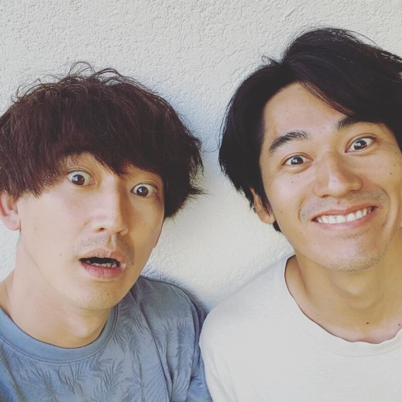 日本演員瑛太(左)的弟弟永山絢斗(右)16日凌晨因涉嫌違反大麻取締法遭警方逮捕。(圖取自instagram.com/nagayama.eita/)