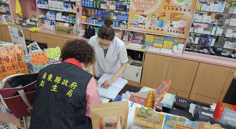 新北市幼兒園疑餵藥案引發各界關注，屏東縣衛生局透過管制藥品管理系統擴大清查縣轄601家醫院、診所及藥局等，發現共36家持有管制藥品苯巴比妥，目前稽查結果尚無違規用藥情形。（屏東縣政府提供）中央社記者李卉婷傳真  112年6月20日