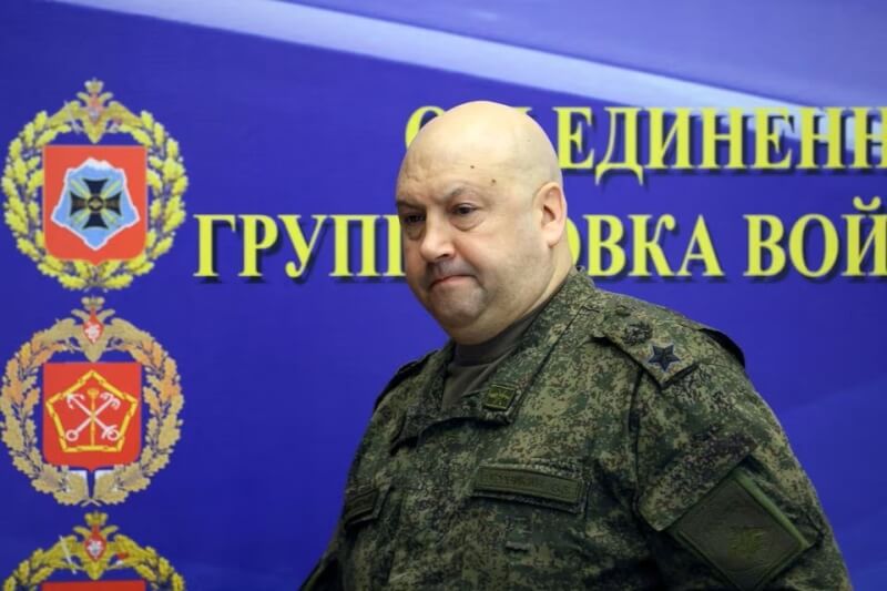 俄羅斯航空太空軍司令「末日將軍」蘇洛維金遭解職。（Sputnik/Gavriil Grigorov/Kremlin via 路透社）