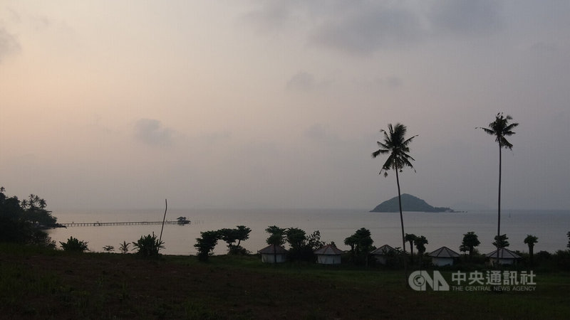 位於泰國東邊的瑪島被泰國政府選為低碳示範島，是泰國政府力推生態旅遊的一環。中央社記者呂欣憓瑪島攝  112年7月2日