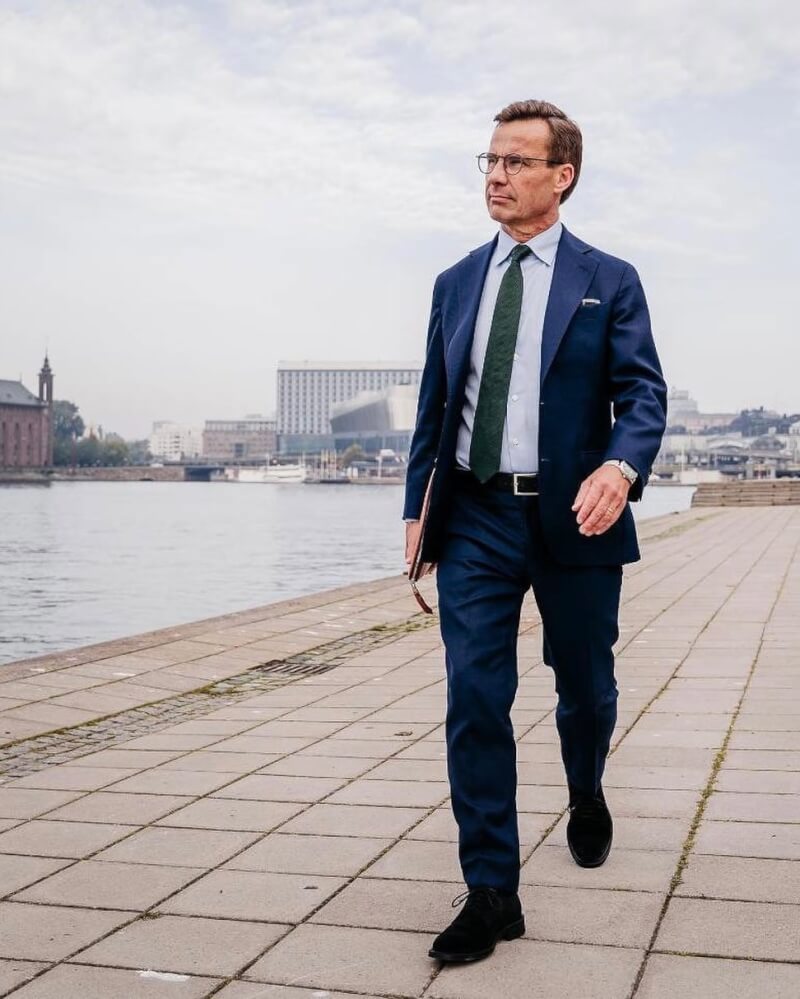 圖為瑞典總理克里斯特森。（圖取自facebook.com/UlfKristerssonM）