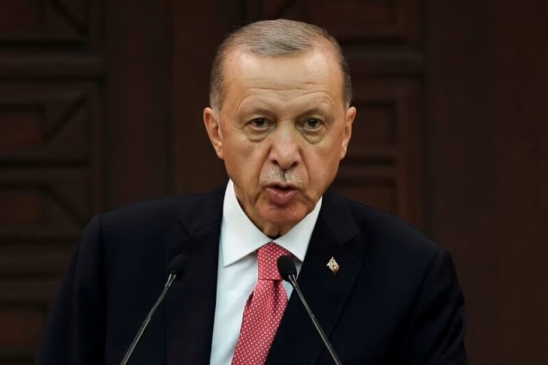 土耳其總統艾爾段（圖）3日表示，土耳其會持續反對瑞典加入北大西洋公約組織，除非瑞典不再庇護安卡拉政府認定的恐怖分子組織。（路透社）