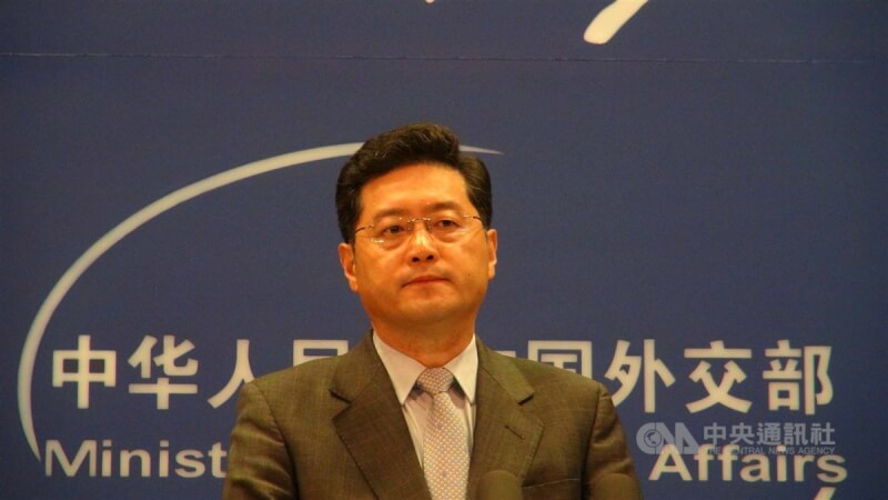 中國外交部長秦剛。（中央社檔案照片）