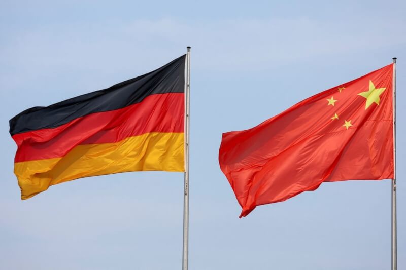 德國13日公布首份中國戰略報告，指出中國已經改變，柏林對北京的政策也必須調整。（路透社）