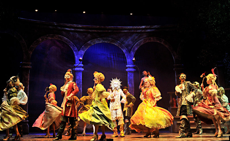 韓國音樂劇「三劍客」將首度來台演出，「三劍客」改編自法國文豪大仲馬同名小說，將以大場面的華麗舞台展現17世紀的巴黎。（台中國家歌劇院提供）中央社記者趙靜瑜傳真  112年7月14日