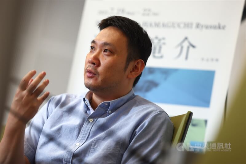 國家電影及視聽文化中心「一一重構:楊德昌」回顧展將開跑,日本名導濱口竜介(圖)認為,觀眾接觸任何一部導演楊德昌的電影都會感受到他的魅力。中央社記者王騰毅攝 112年7月20日