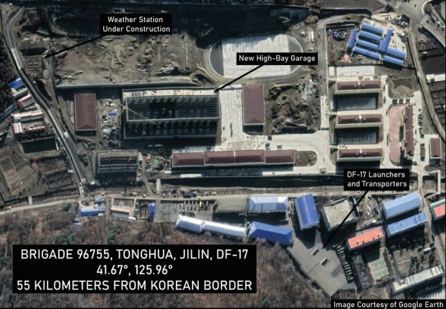 （圖取自詹姆士．馬丁不擴散研究中心網頁nonproliferation.org）