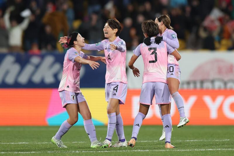 女子世界盃足球賽16強戰，日本以3比1擊敗挪威，晉級8強。（圖取自twitter.com/FIFAWWC）