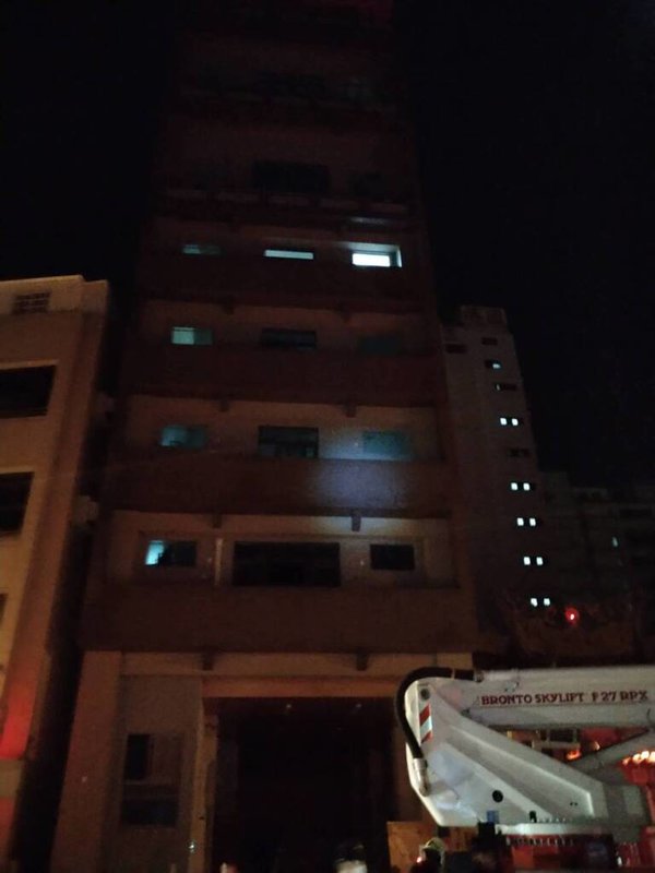 澎湖縣馬公市新村路一間寺廟8日凌晨發生火警,消防局獲報立即派遣人車前往救援。(澎湖縣消防局提供)中央社 112年8月8日