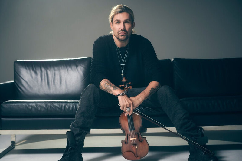 睽違9年，跨界小提琴家賈瑞特（David Garrett）即將再度訪台，9月將在台南、台北兩地演出，帶來多首經典小品之作。（牛耳藝術提供）中央社記者趙靜瑜傳真  112年8月18日